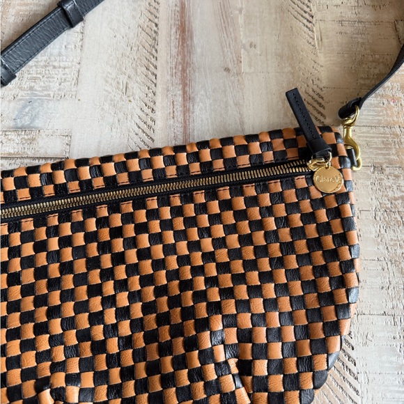 Clare V Black and Brown Woven Grande Fanny Bag - Picture 5 of 5